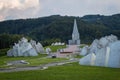 Old Kadinjaca memorial complex near town Uzice in western Serbia